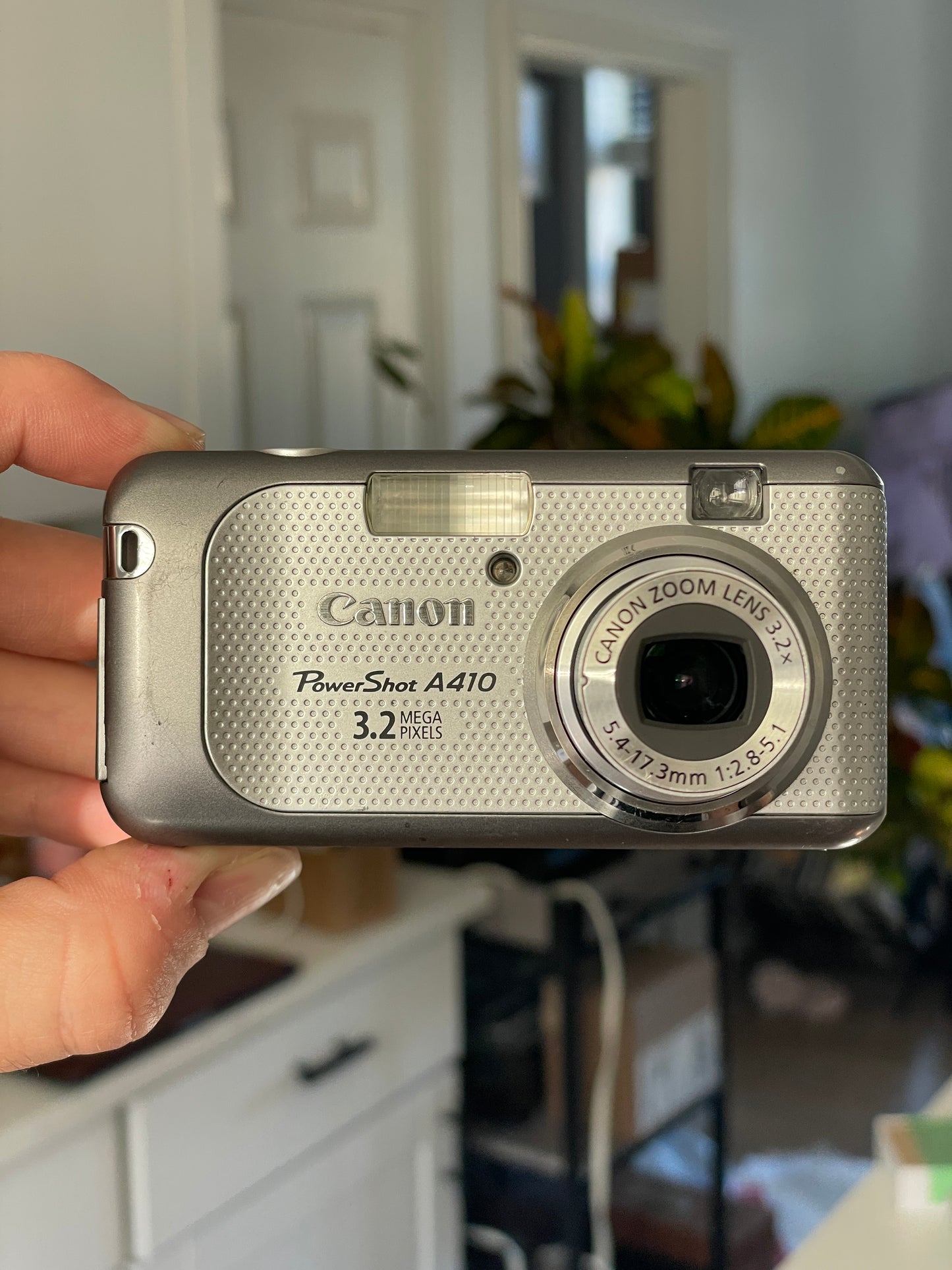 Canon PowerShot A410 3.2 MP Digital Camera Bundle - Silver