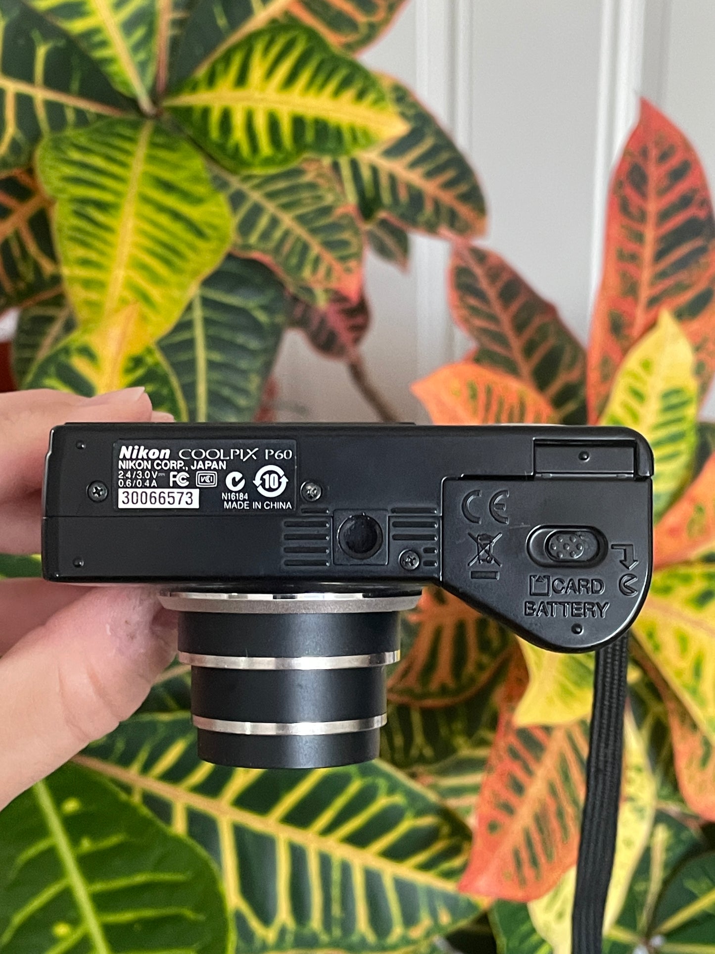 Nikon CoolPix P60 8.1 MP Digital Camera - Black