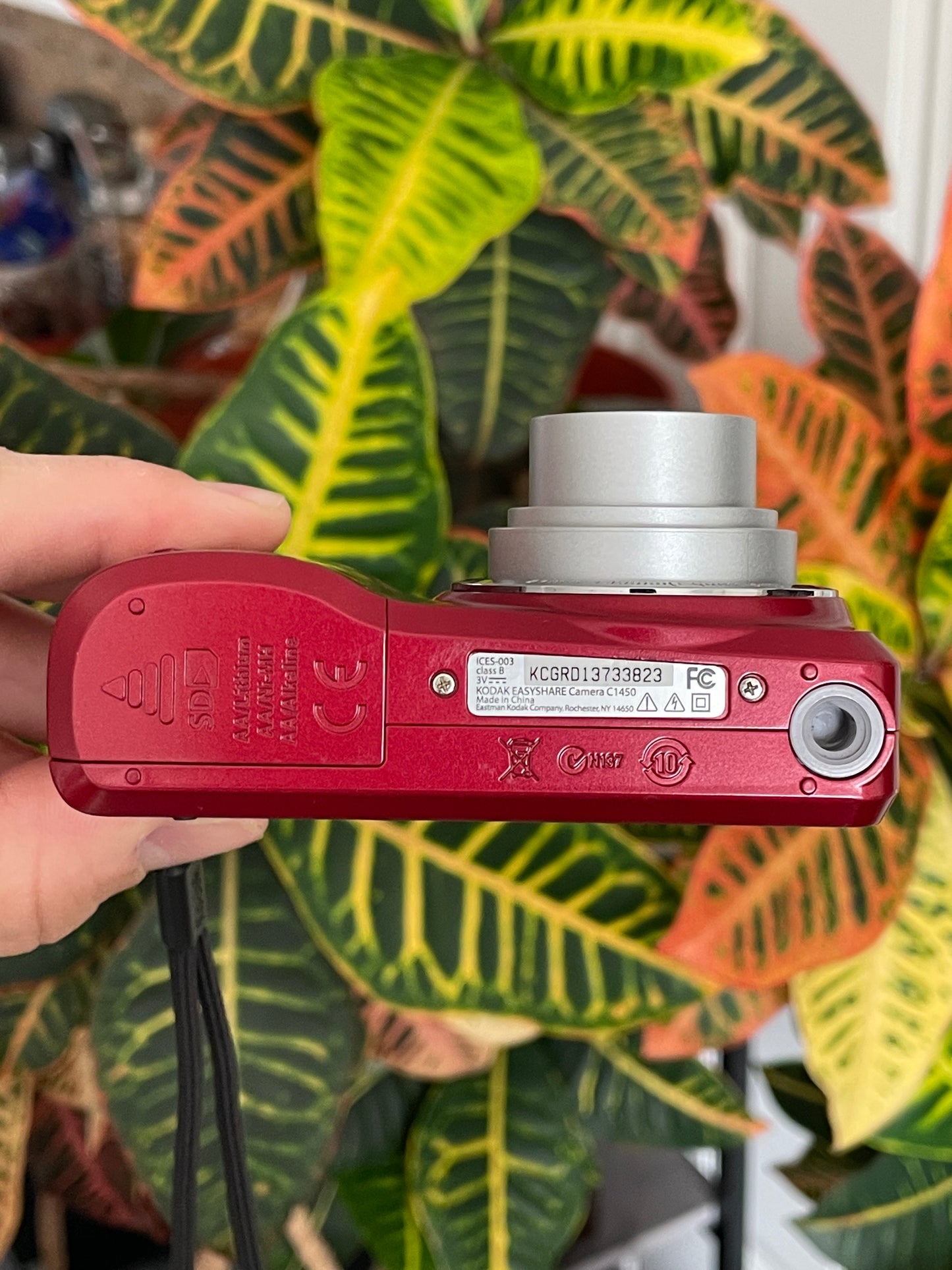 Kodak EasyShare C1450 14 MP Digital Camera Bundle - Red