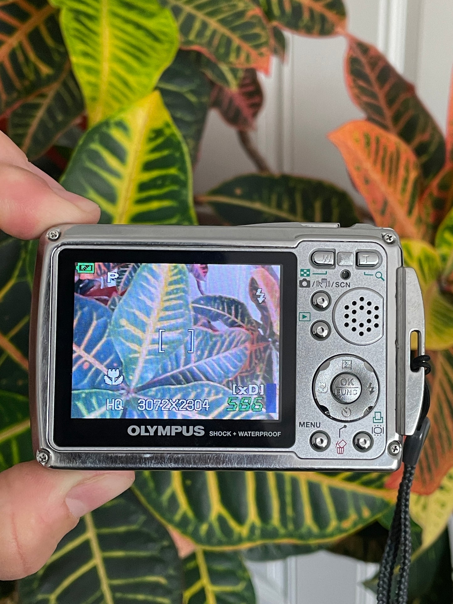 Olympus Stylus 725 SW 7.1 MP Digital Camera Bundle - Blue