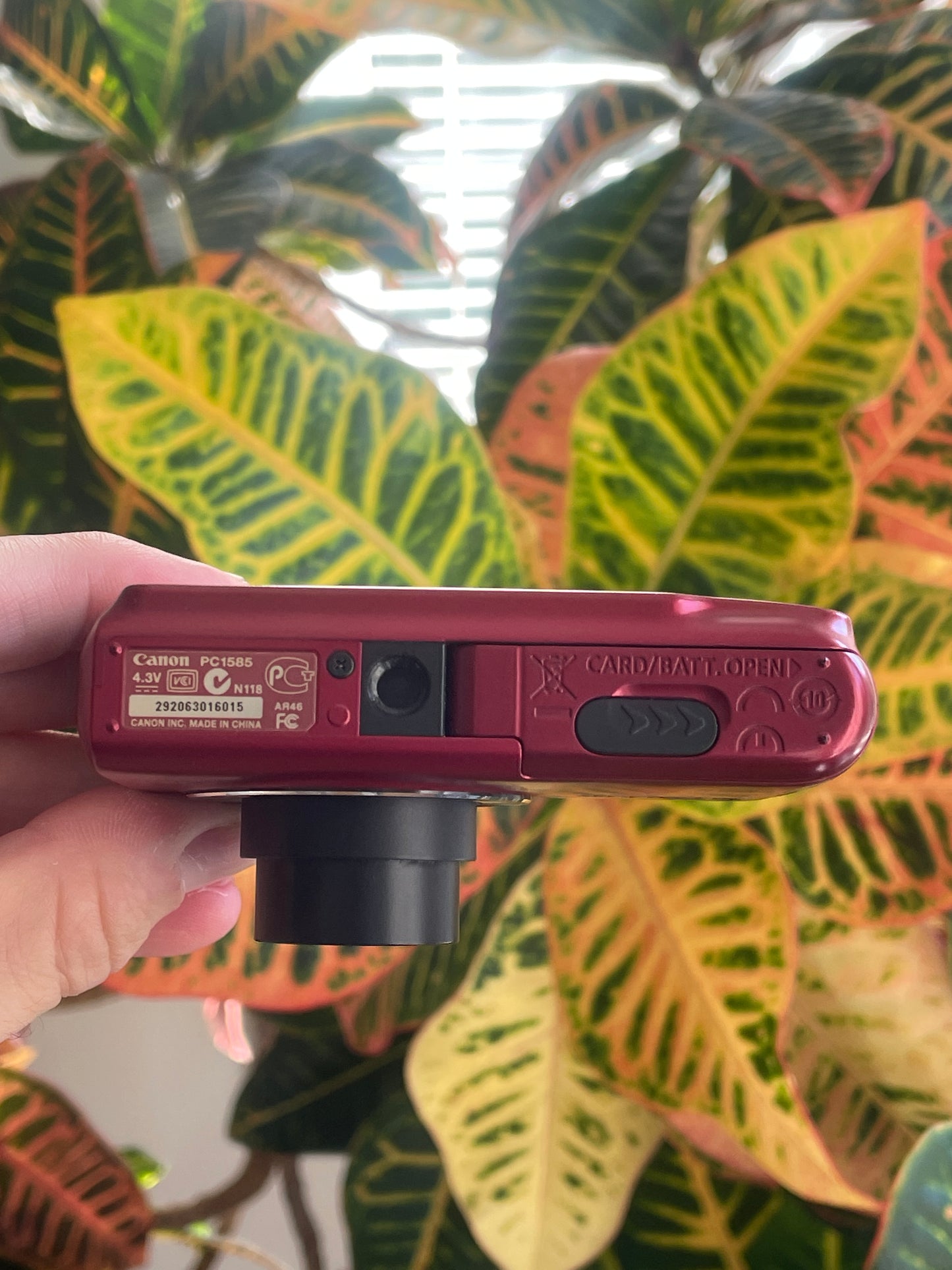 Canon PowerShot A2200 14.1 MP Digital Camera Bundle - Red