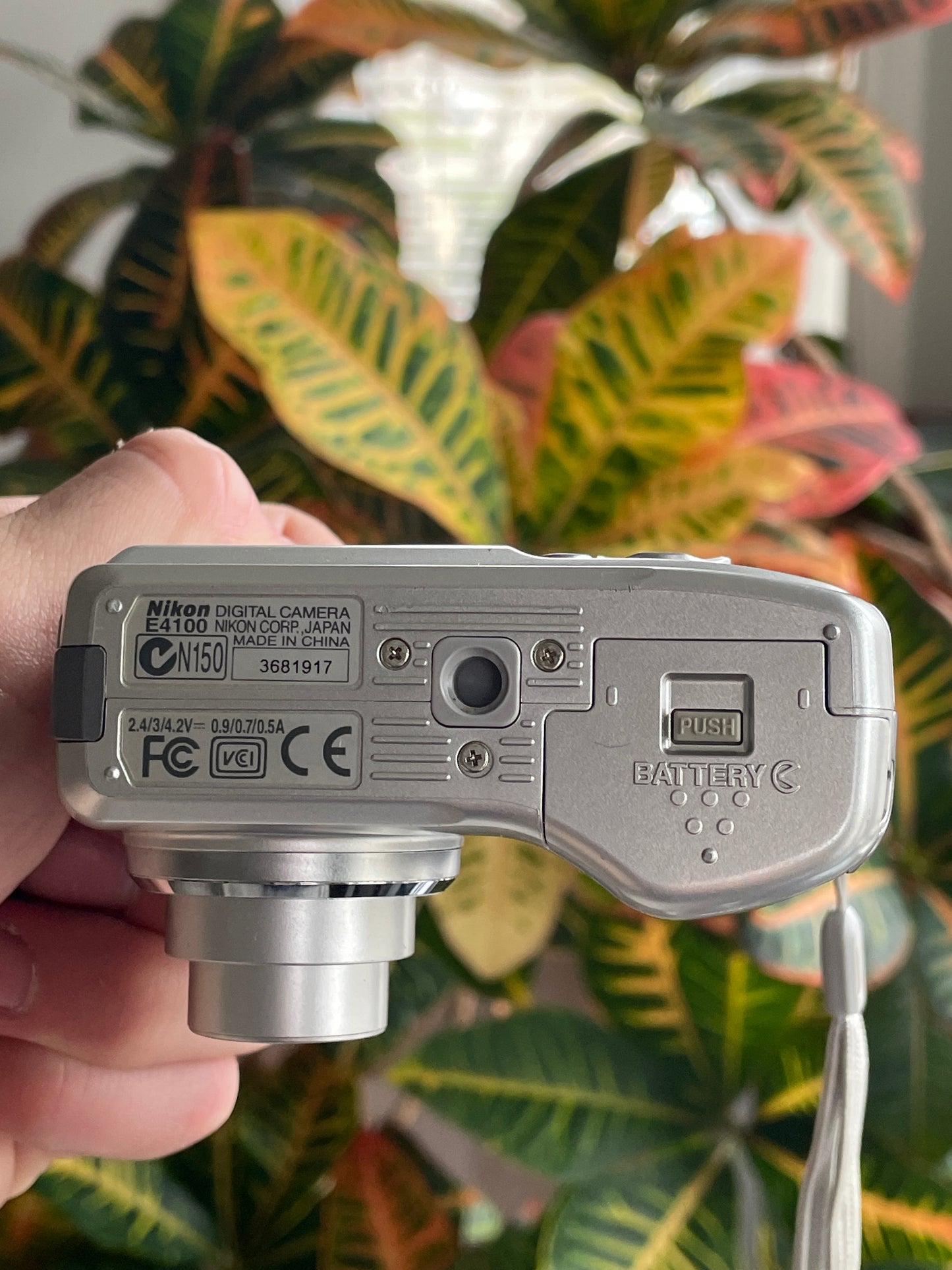 Nikon Coolpix E4100 4.0 MP Digital Camera Bundle - Silver