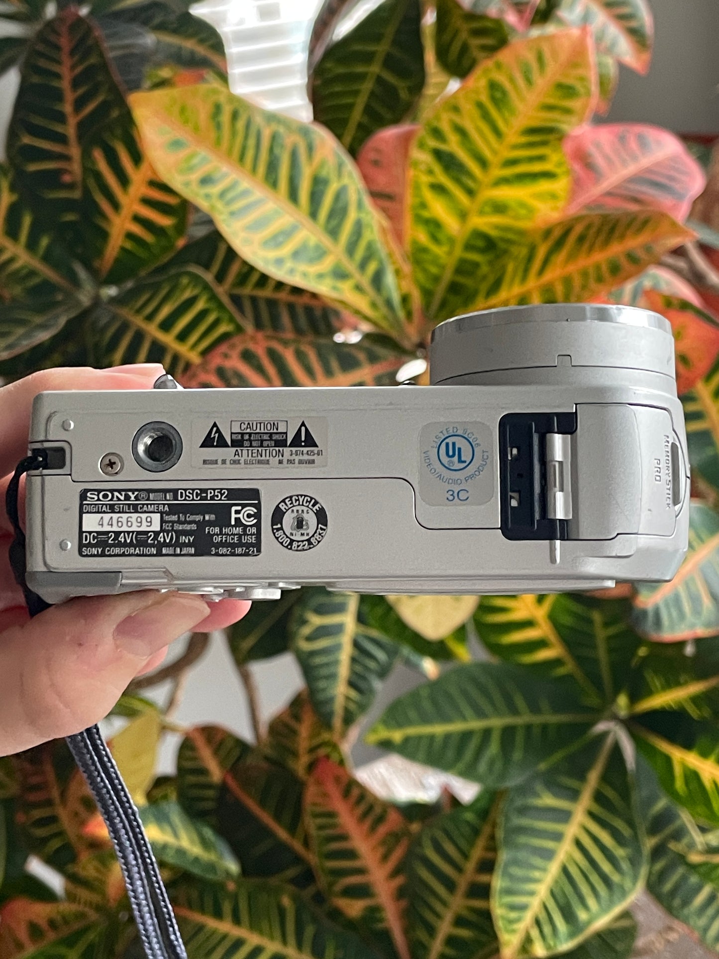 Sony CyberShot DSC-P52 3.2 MP Digital Camera Bundle - Silver