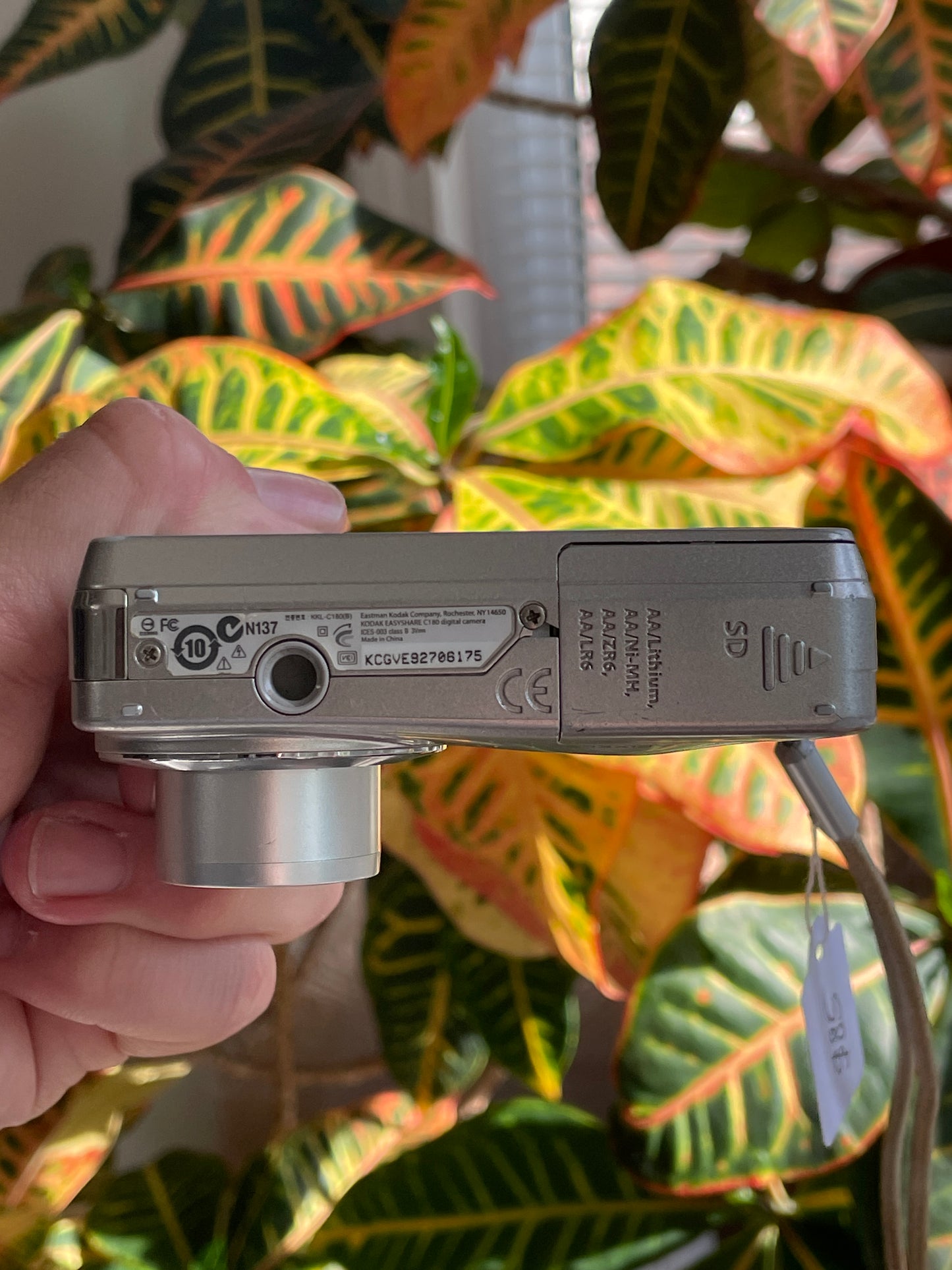Kodak EasyShare C180 10.2 MP Digital Camera Bundle - Silver