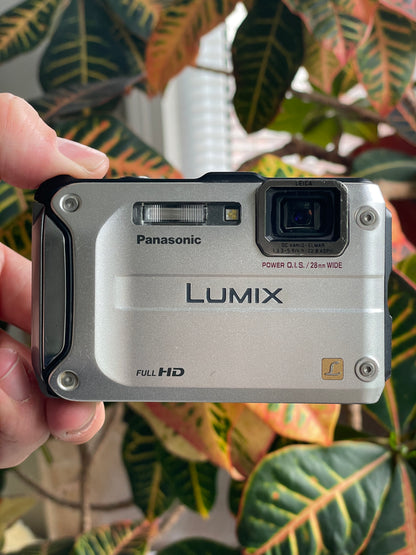 Panasonic Lumix DMC-TS3 12.1 MP Digital Camera Bundle - Silver