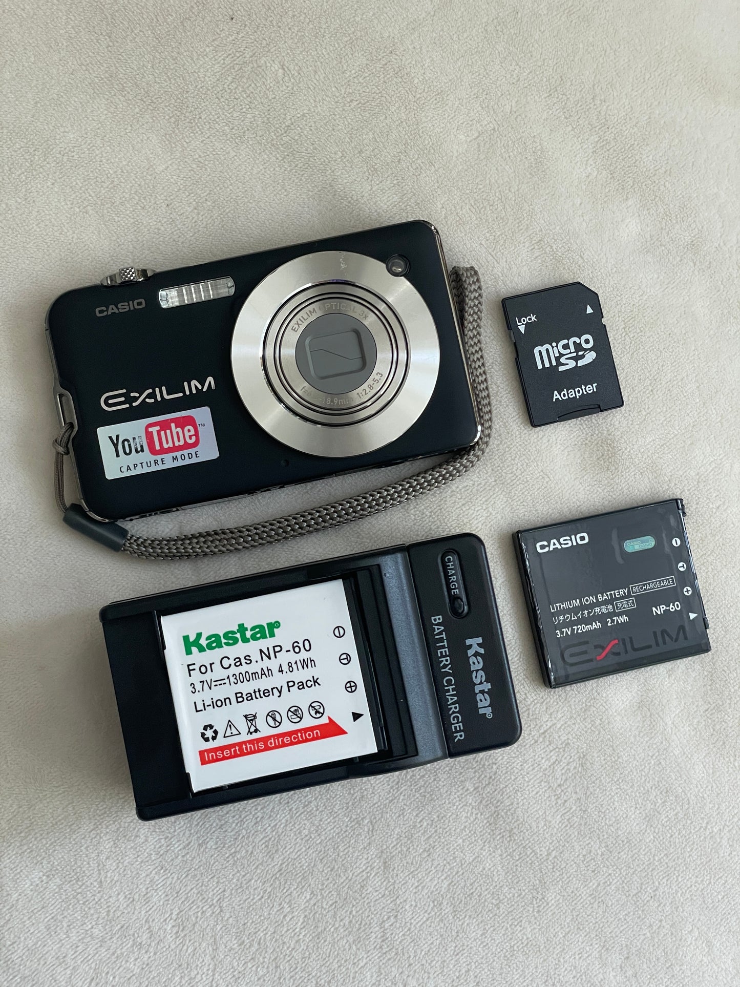Casio Exilim EX-S10 10.1 MP Digital Camera Bundle - Black