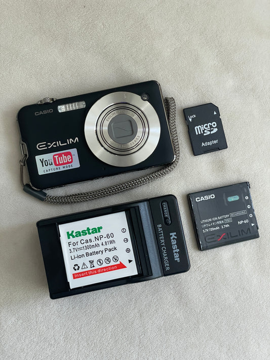 Casio Exilim EX-S10 10.1 MP Digital Camera Bundle - Black