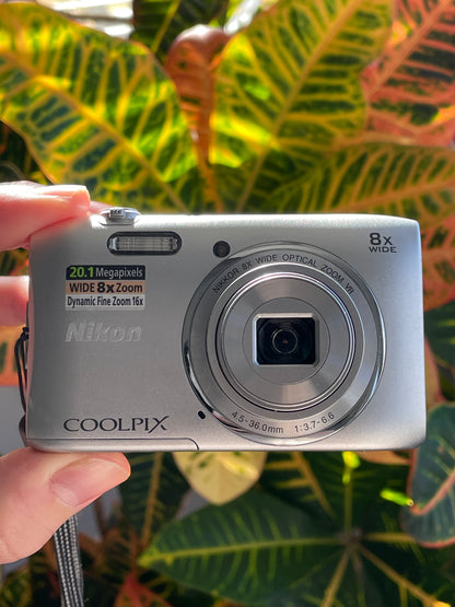 Nikon CoolPix S3600 20.1 MP Digital Camera Bundle