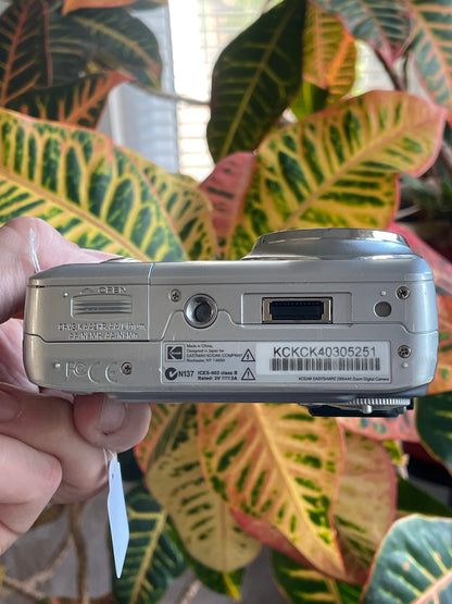Kodak EasyShare DX6440 4.0 MP Digital Camera Bundle - Silver