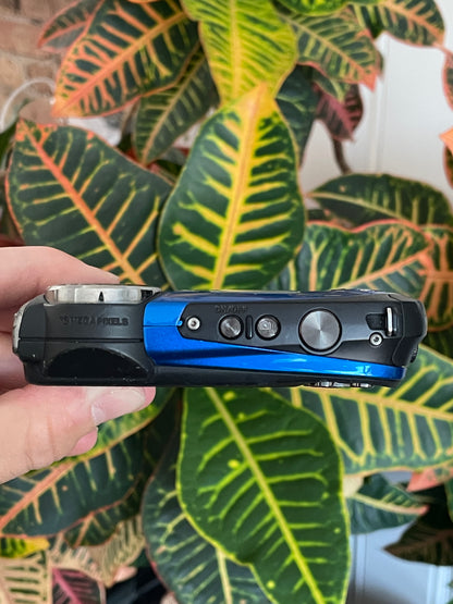 Fujifillm FinePix XP60 16 MP Digital Camera Bundle - Blue