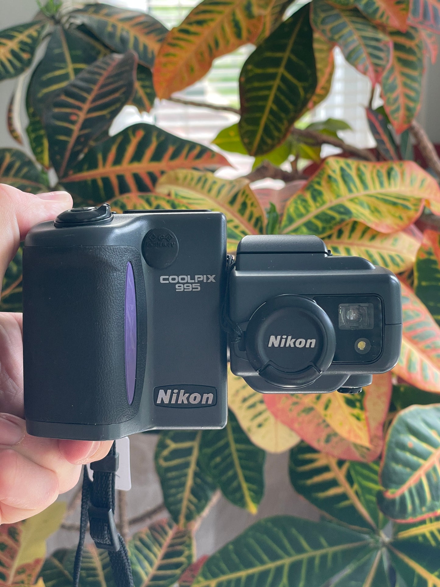 Nikon CoolPix E995 3.3 MP Digital Camera Bundle - Black/Purple