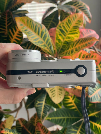 Sony CyberShot DSC-P52 3.2 MP Digital Camera Bundle - Silver