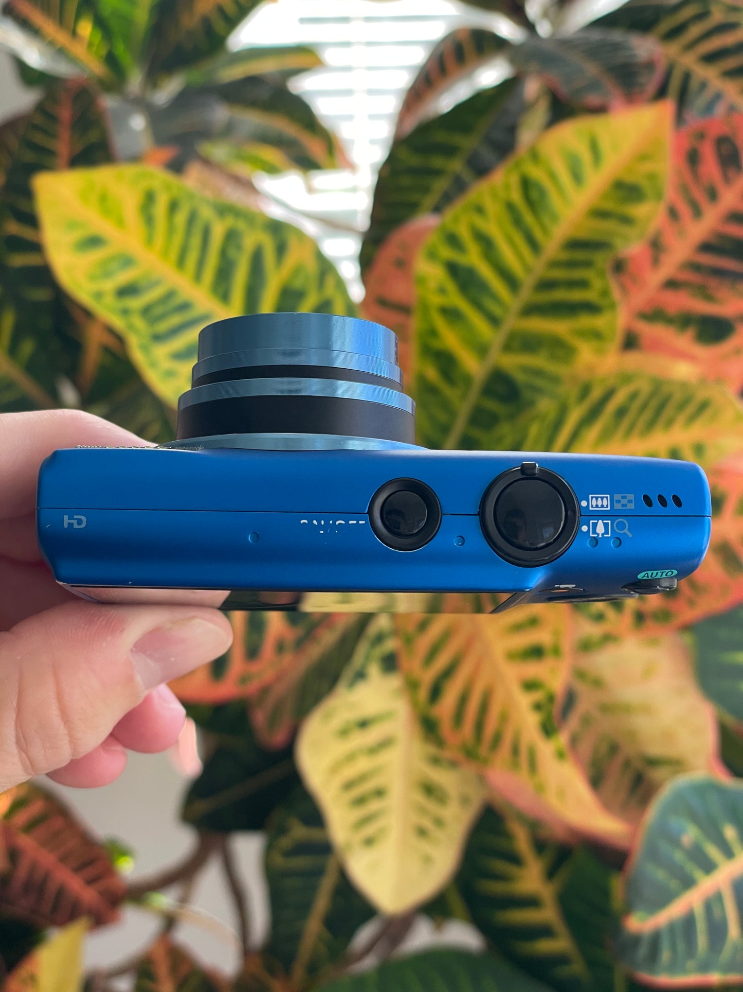 Canon PowerShot ELPH 115 IS 16 MP Digital Camera Bundle - Blue