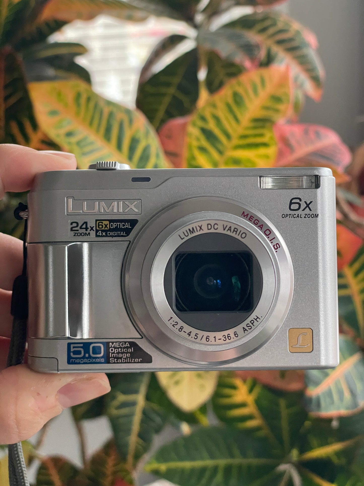 Panasonic Lumix LZ2 5.0 MP Digital Camera Bundle - Silver - Complete in Box