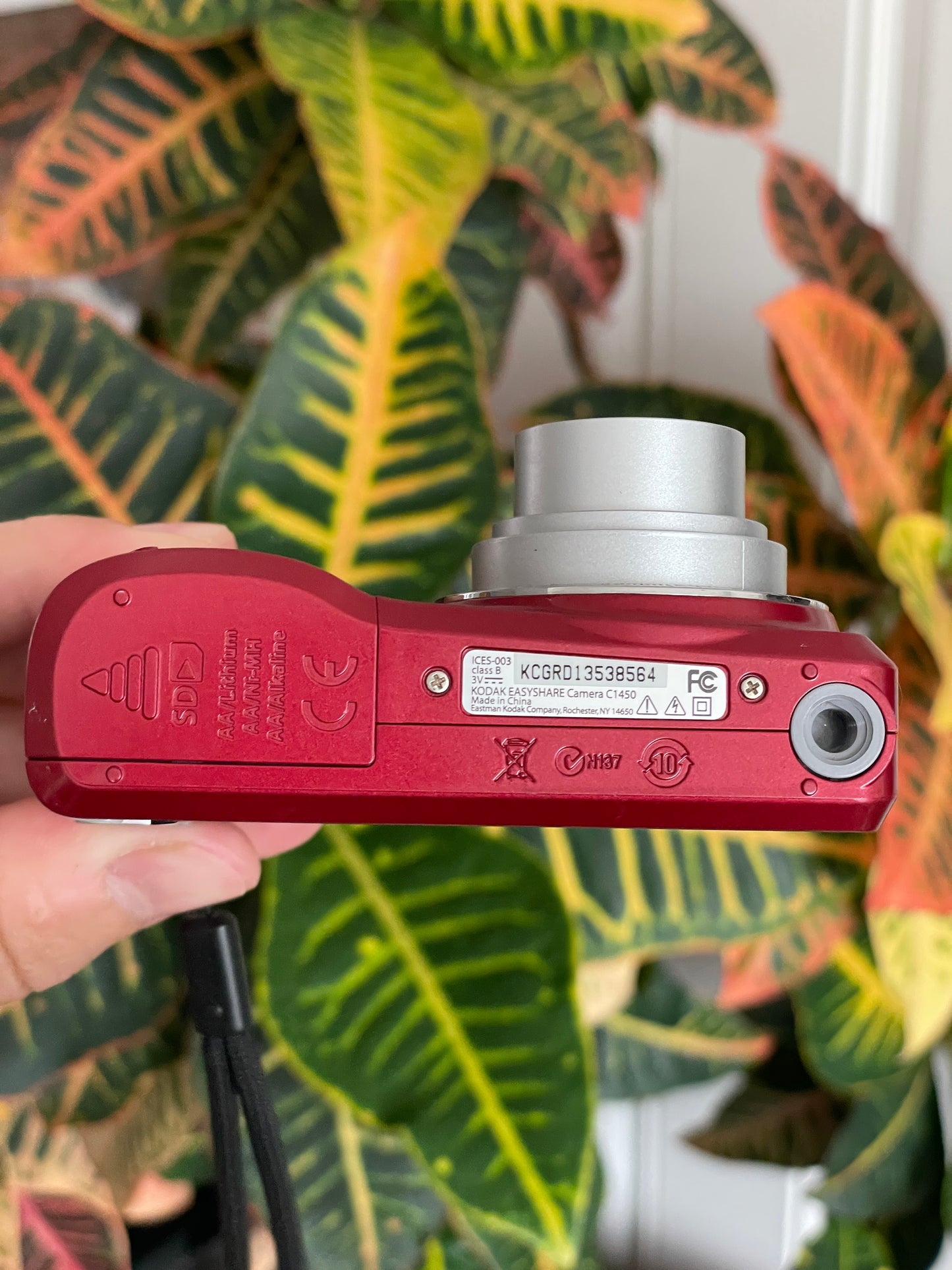 Kodak EasyShare C1450 14 MP Digital Camera Bundle - Red