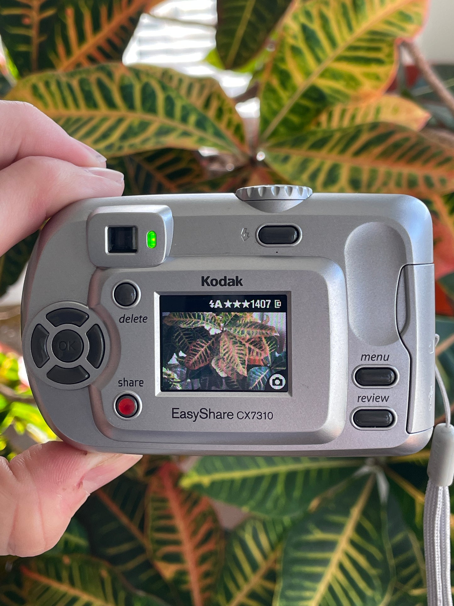 Kodak EasyShare CX7310 3.2 MP Digital Camera Bundle - Silver - In Box