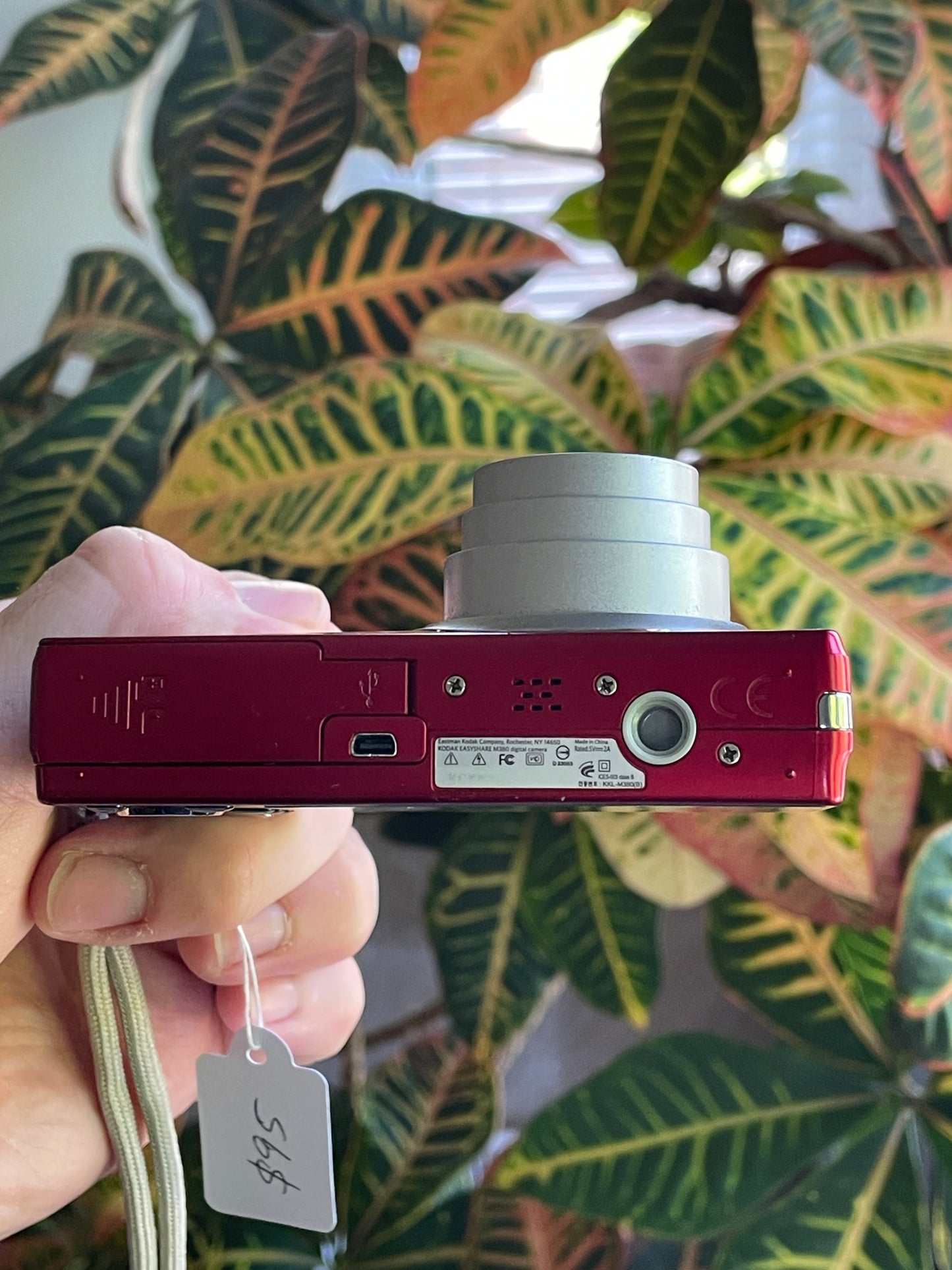 Kodak EasyShare M380 10.2 MP Digital Camera Bundle - Red
