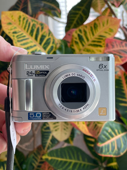 Panasonic Lumix DMC-LZ2 5.0 MP Digital Camera Bundle - Silver