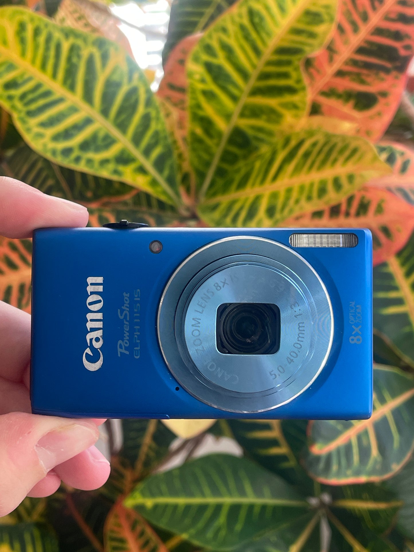 Canon PowerShot ELPH 115 IS 16 MP Digital Camera Bundle - Blue