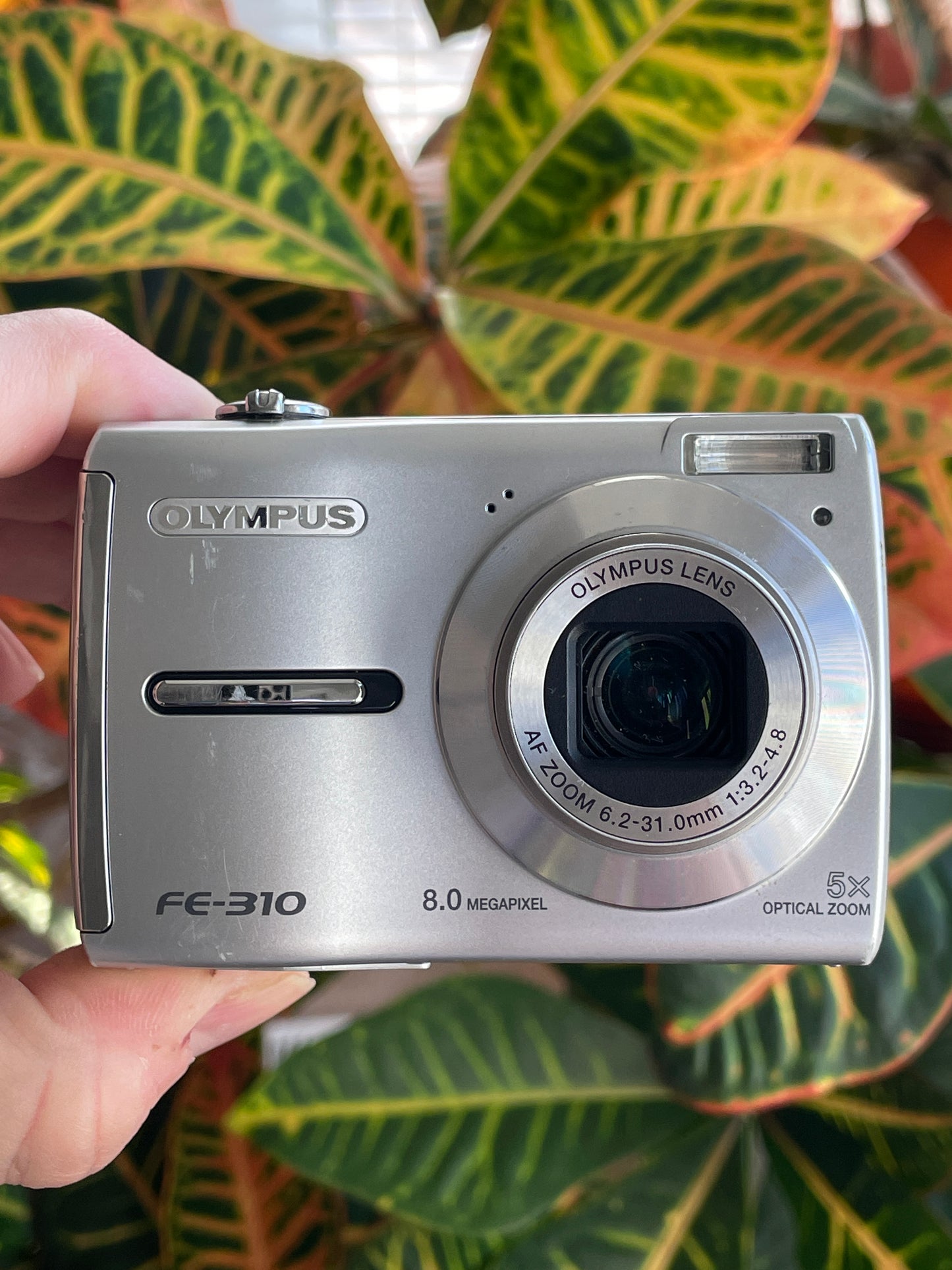 Olympus FE-310 8.0 MP Digital Camera Bundle - Silver