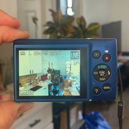 Canon PowerShot ELPH 150 IS 20.0 MP Camera Bundle - Blue