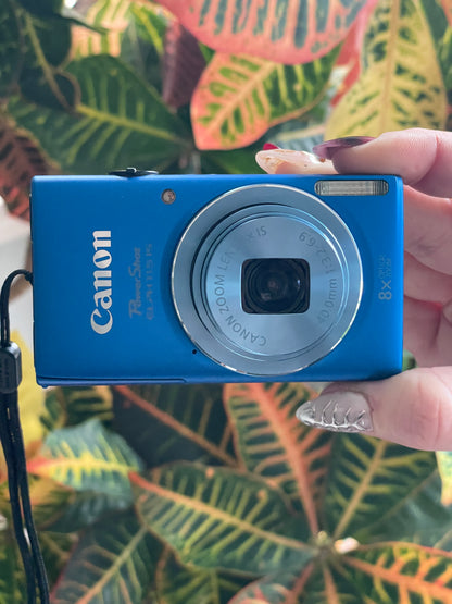 Canon PowerShot ELPH 115 IS 16 MP Digital Camera - Blue