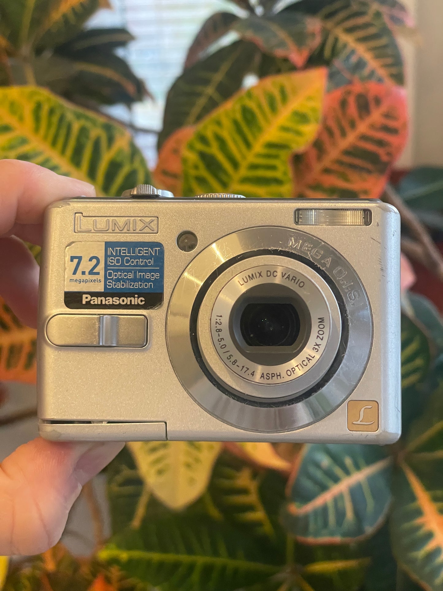 Panasonic Lumix 7.2 MP Digital Camera Bundle - Silver