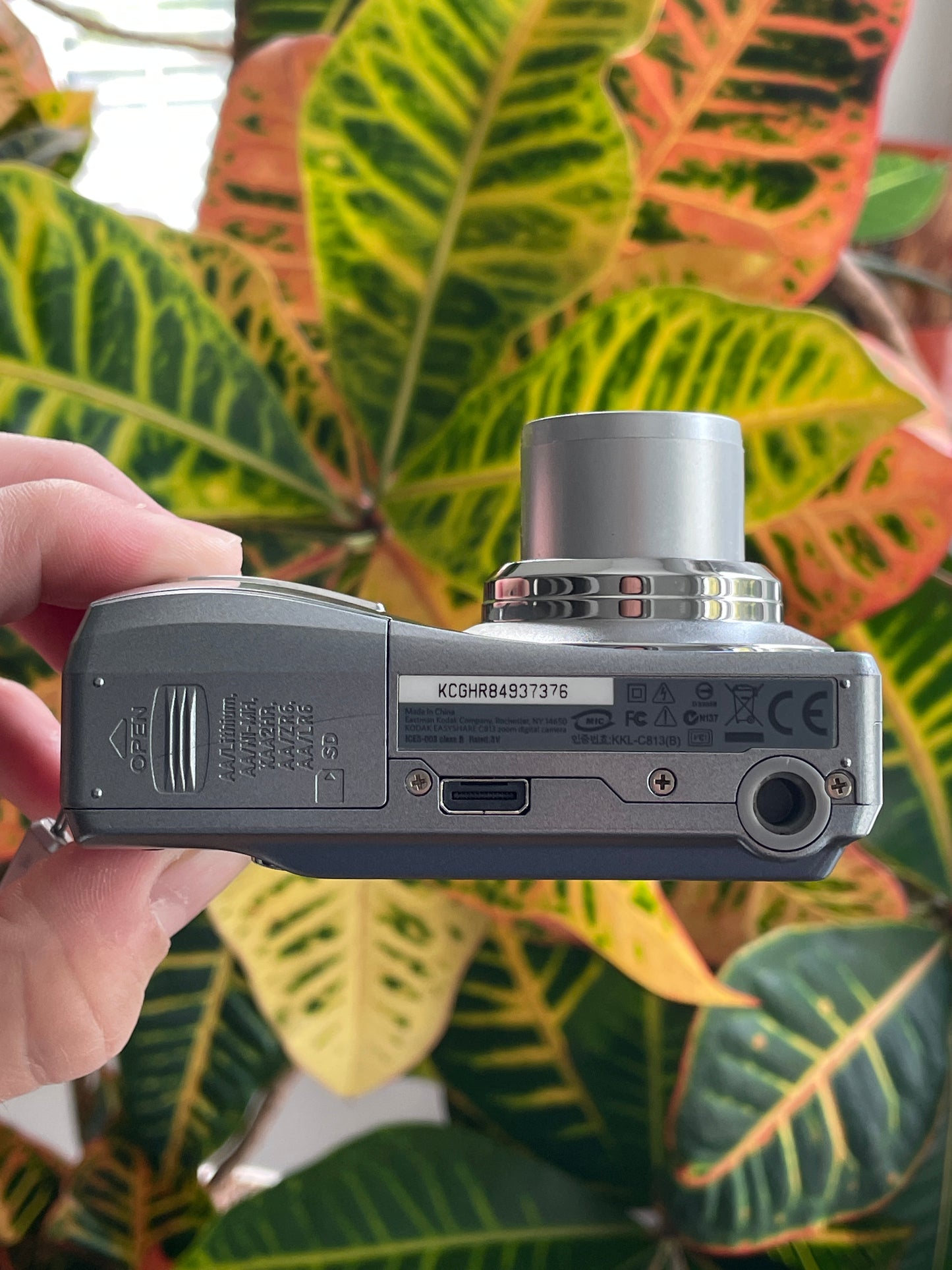Kodak EasyShare C813 8.2 MP Digital Camera Bundle - Grey