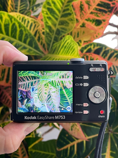 Kodak EasyShare M753 7.0 MP Digital Camera Bundle - Black