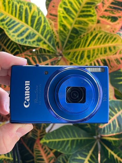 Canon PowerShot ELPH 150 IS 20 MP Digital Camera Bundle - Blue