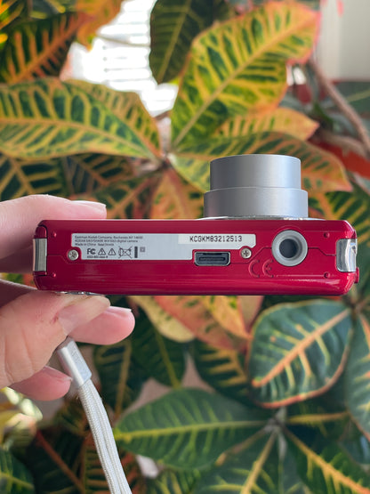 Kodak EasyShare MX1063 10.3 MP Digital Camera Bundle - Candy Red