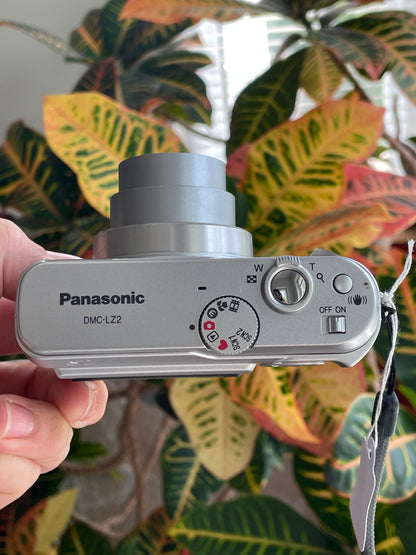 Panasonic Lumix DMC-LZ2 5.0 MP Digital Camera Bundle - Silver