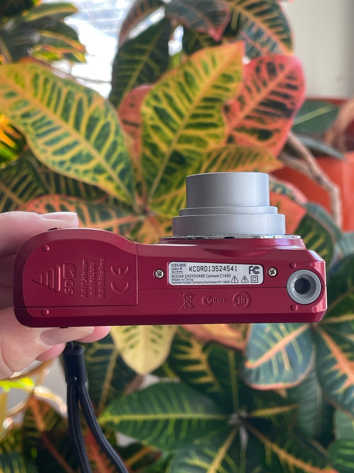 Kodak EasyShare C1450 14 MP Digital Camera Bundle - Red - In Box