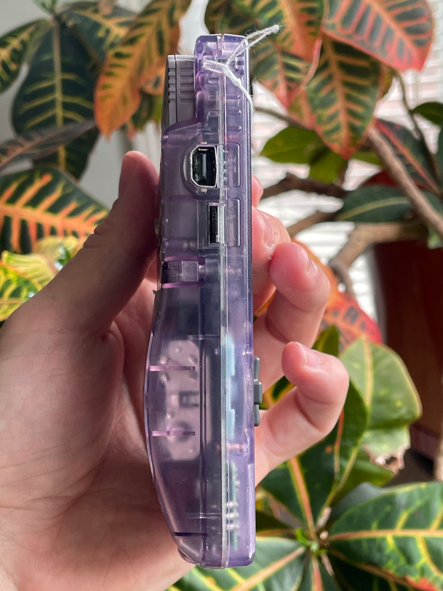 GameBoy Color - Atomic Purple + Tetris Attack Game