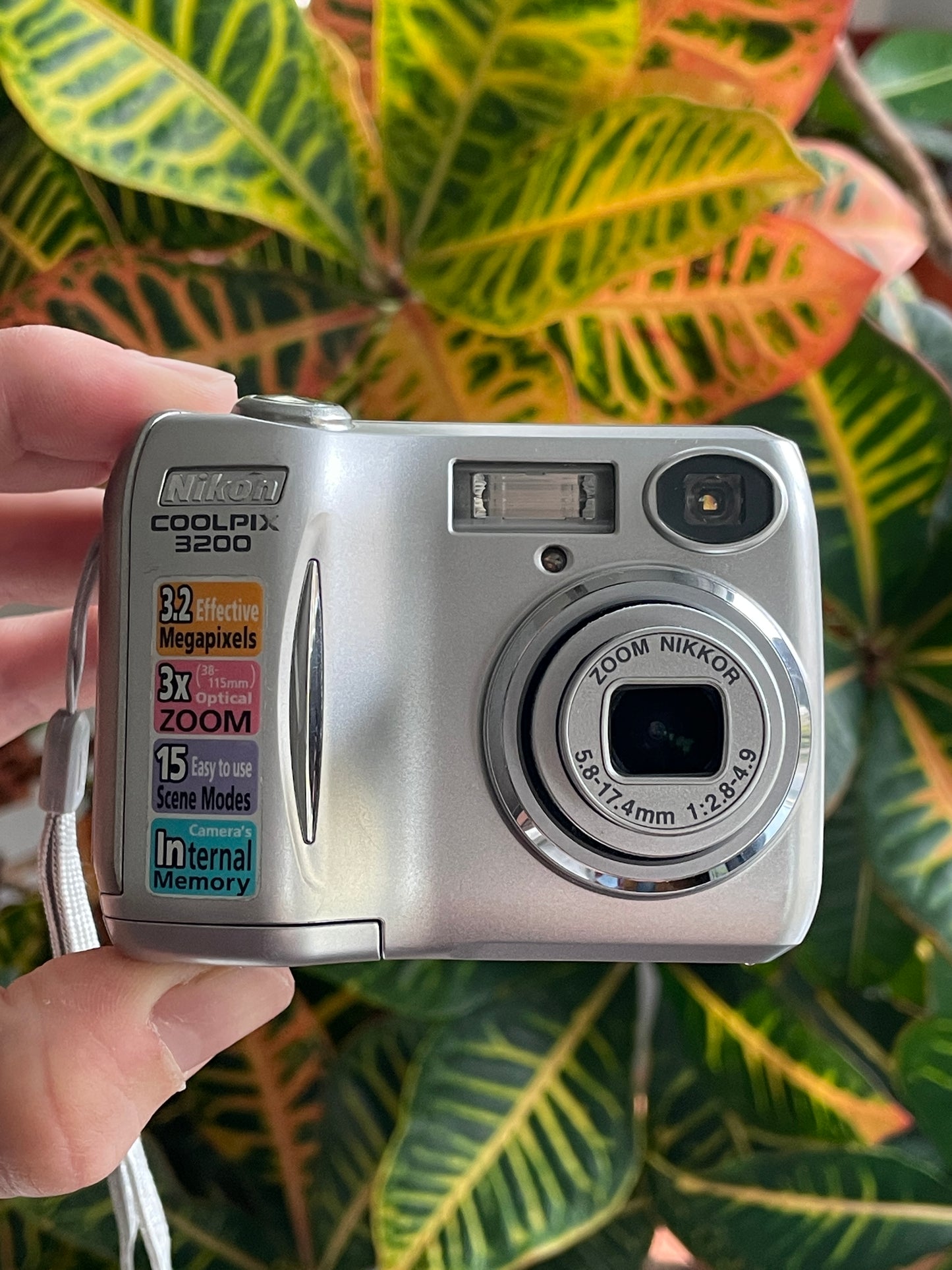 Nikon CoolPix 3200 3.2 MP Digital Camera Bundle - Silver