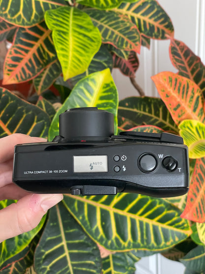 Olympus Accura Zoom 105 35mm Film Camera Bundle