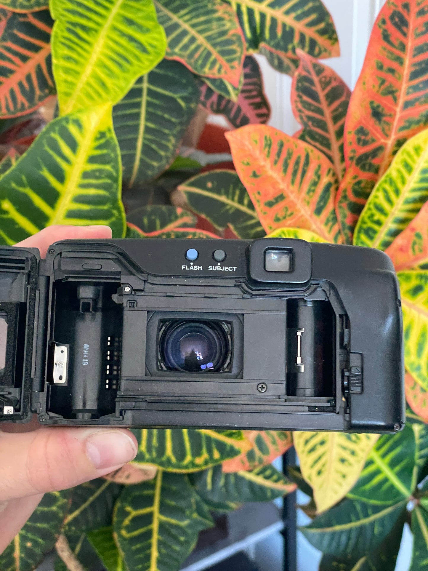 Olympus AZ-230 Super Zoom 38-90mm 35mm Film Camera Bundle