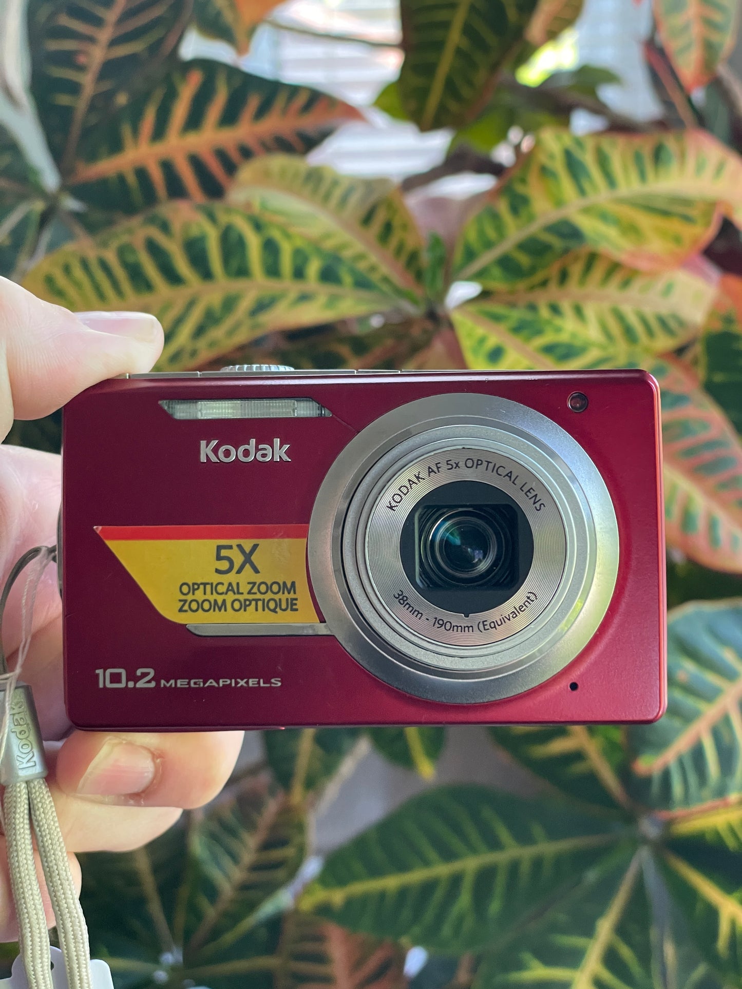 Kodak EasyShare M380 10.2 MP Digital Camera Bundle - Red