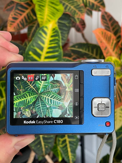 Kodak EasyShare C180 10.2 MP Digital Camera Bundle - Blue