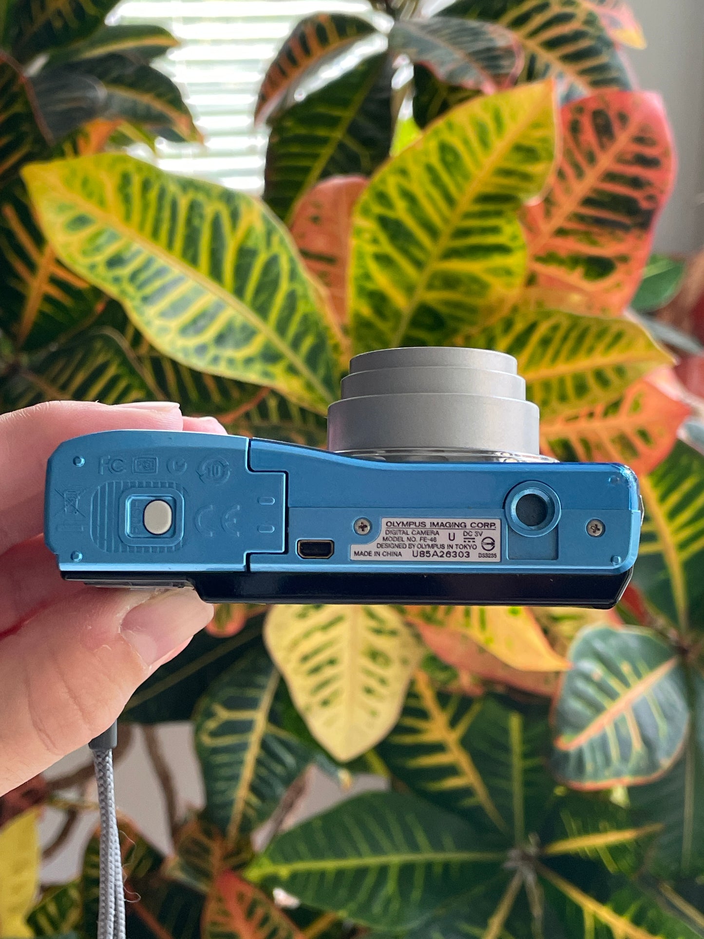 Olympus FE-46 12 MP Digital Camera Bundle - Blue