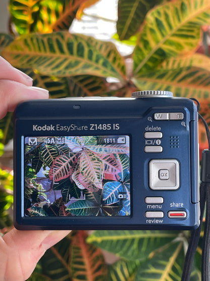 Kodak EasyShare Z1485 14 MP Digital Camera Bundle - Blue