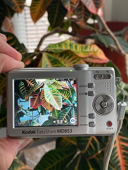 Kodak EasyShare MD853 8.2 MP Digital Camera Bundle - Silver