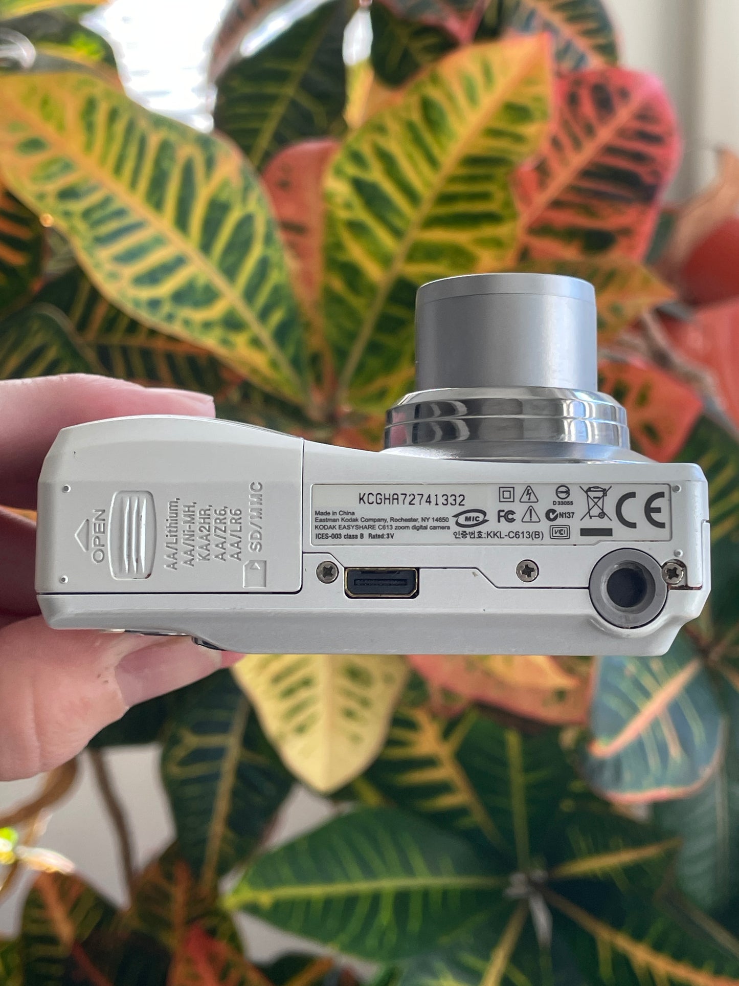 Kodak EasyShare C613 6.2 MP Digital Camera Bundle - White