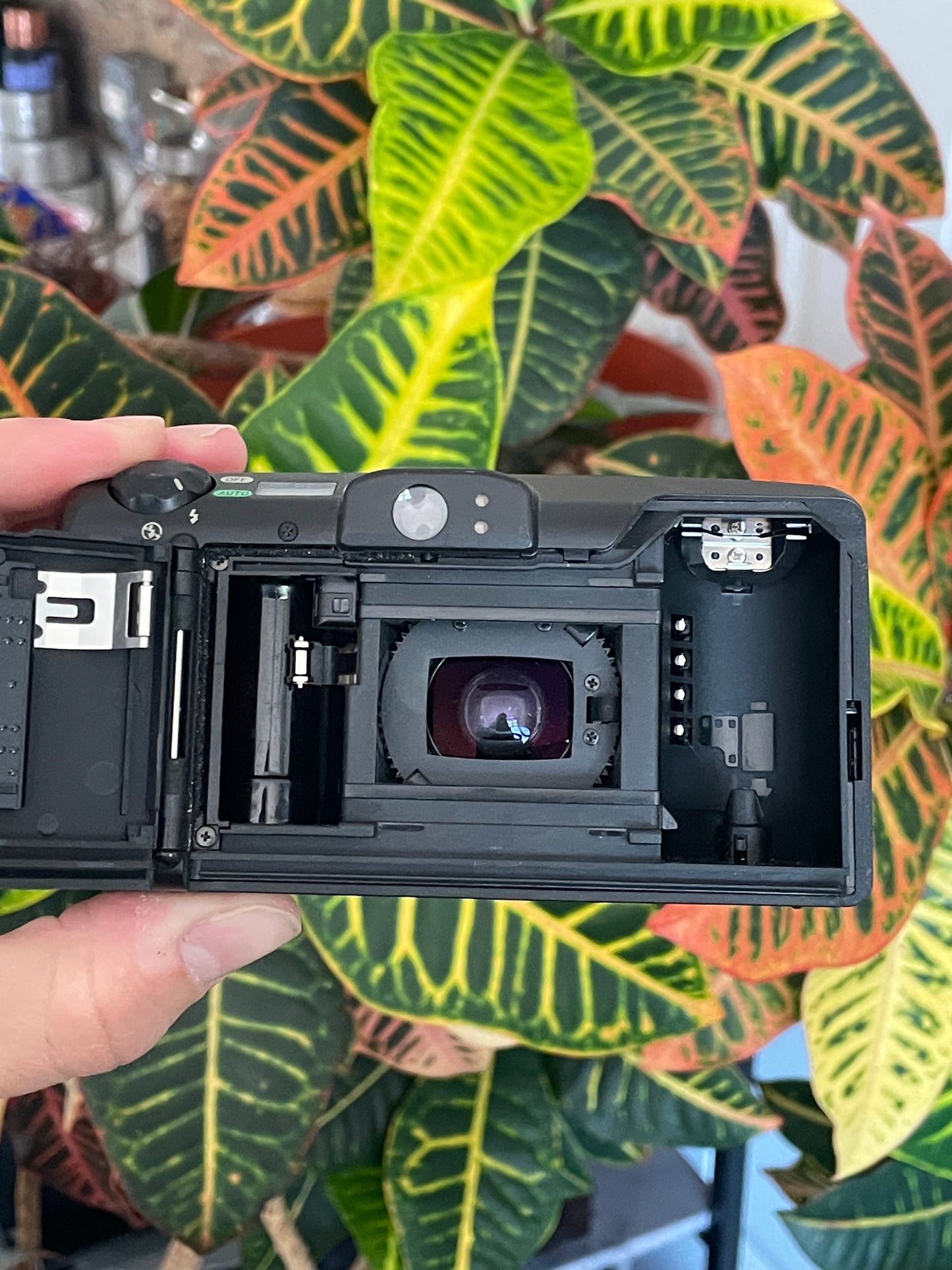 Canon Sure Shot 105 Zoom 35mm Film Camera Bundle