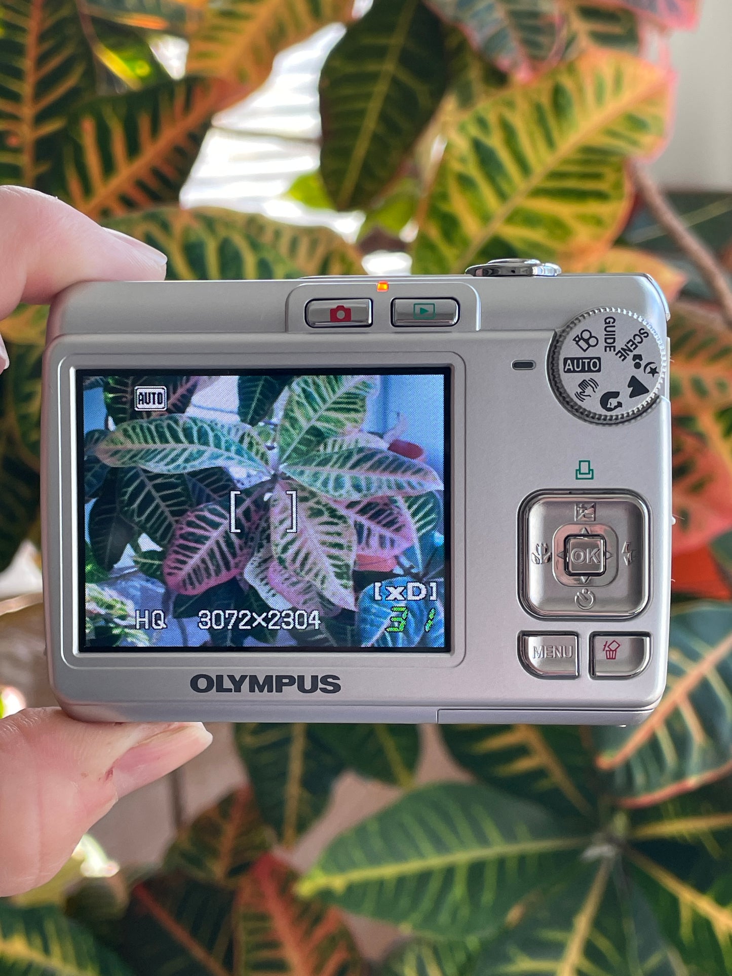 Olympus FE-210 7.1 MP Digital Camera Bundle - Silver - Complete in Box