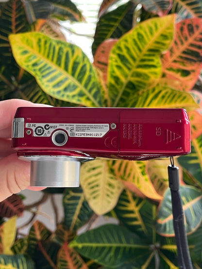 Kodak EasyShare CD80 10.2 MP Digital Camera Bundle - Red