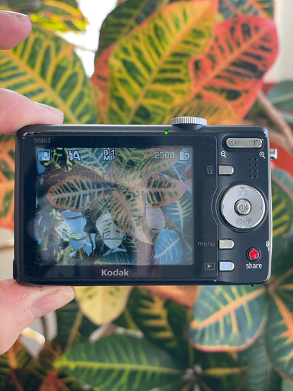 Kodak EasyShare M863 8.2 MP Digital Camera Bundle - Black