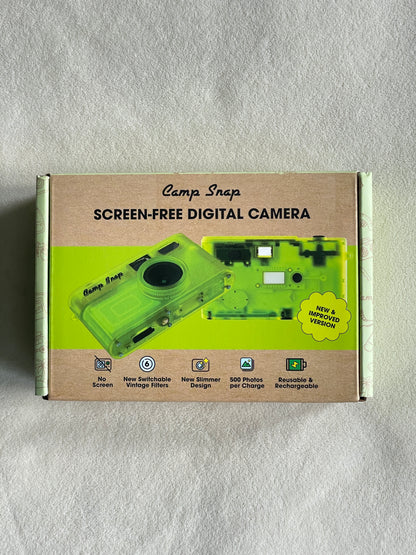 Camp Snap 2 (Screen-Free Digital Camera) - Twisted Lime