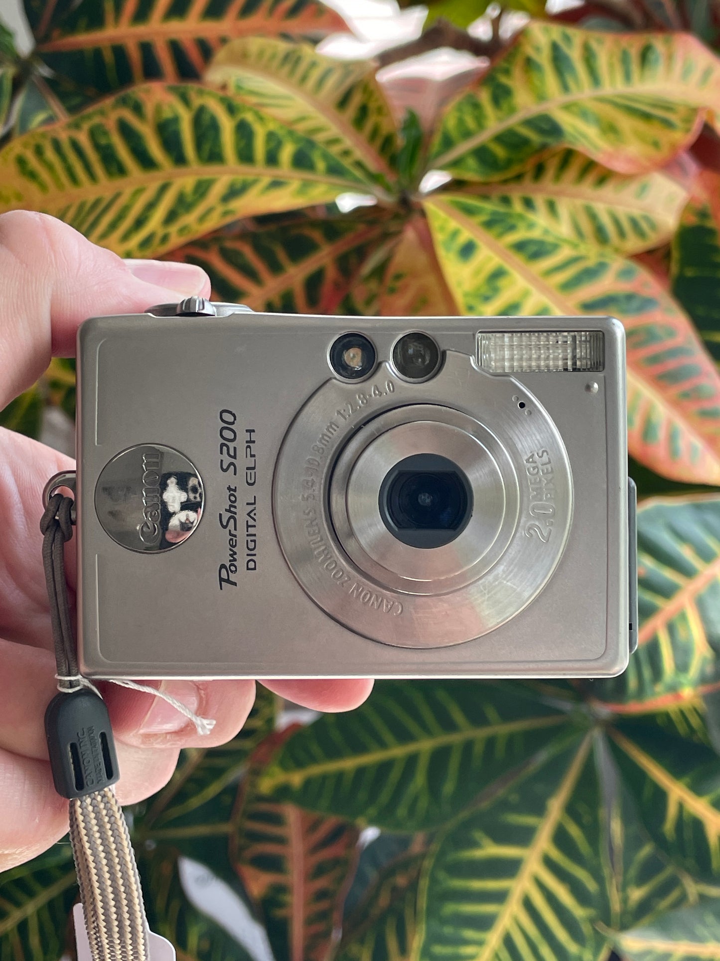 Canon PowerShot S200 2 MP Digital Camera Bundle - Silver