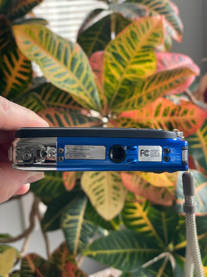 Fujifilm FinePix XP55WM 14 MP Digital Camera Bundle - Blue